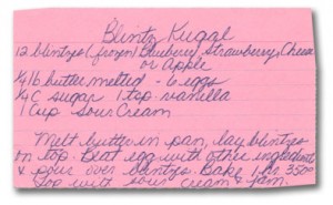 Blintz Kugel Recipe